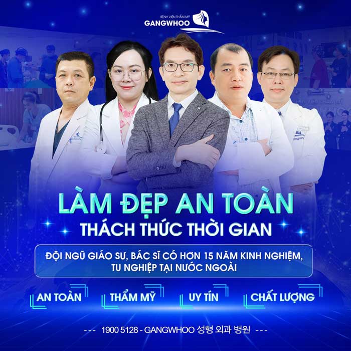Đội ngũ bác sĩ Việt - Hàn tại Gangwhoo