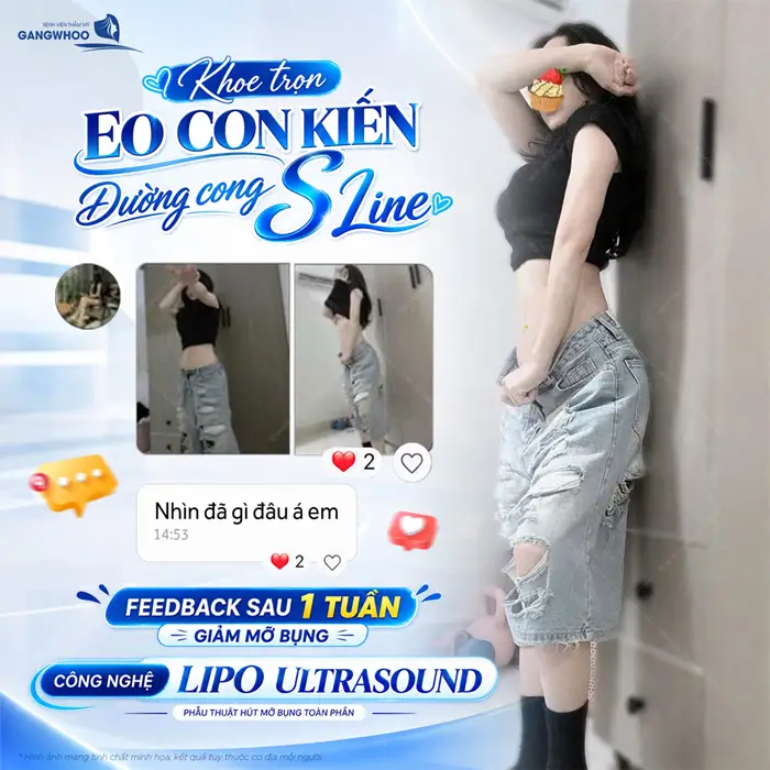 khoe tron eo con kien voi duong cong s line dep xuat sac sau hut mo cong nghe lipo ultrasound