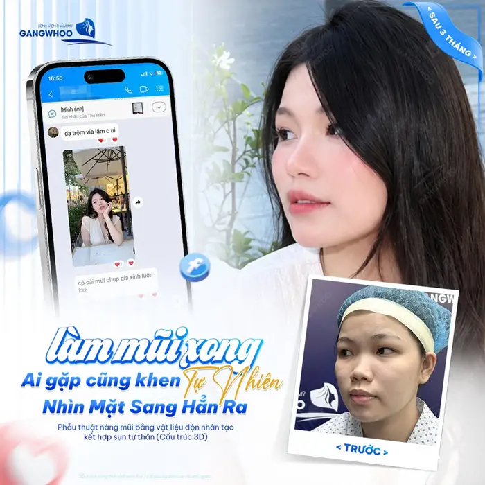 nang mui xong ai gap cung khen xinh va nhin sang han ra