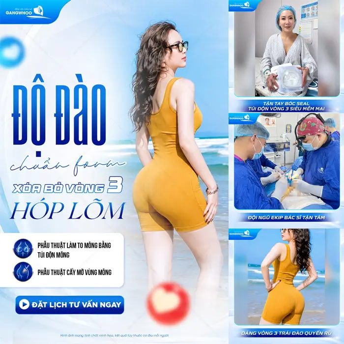 Độ đào chuẩn form xóa bỏ vòng 3 hóp lõm tự tin khoe dáng đẹp cực nuột nà