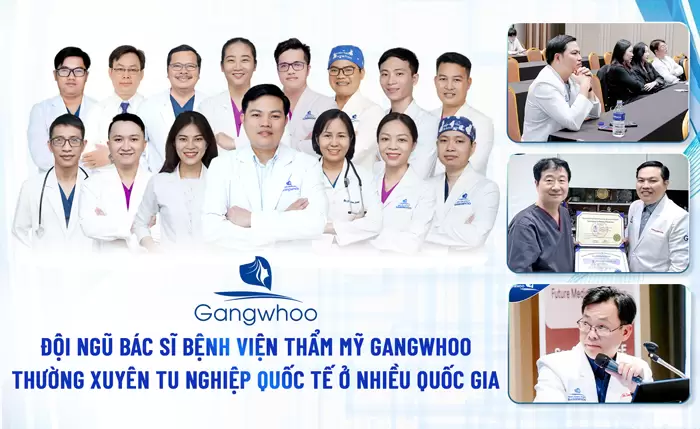Đội ngũ bác sĩ BVTM Gangwhoo thường xuyên tu nghiệp quốc tế ở nhiều quốc gia