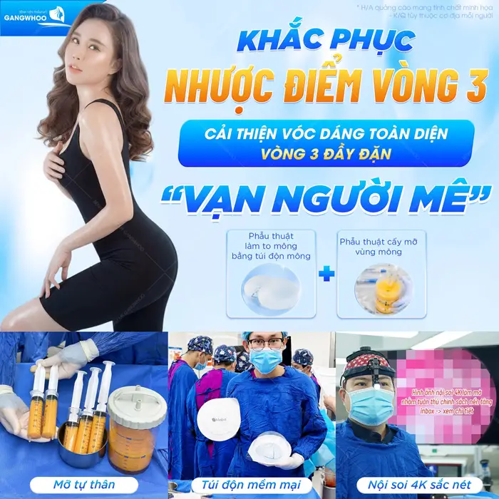 Khắc phục nhược điểm mông vòng 3 cải thiện vóc dáng toàn diện cho vòng 3 căng đầy vạn người mê