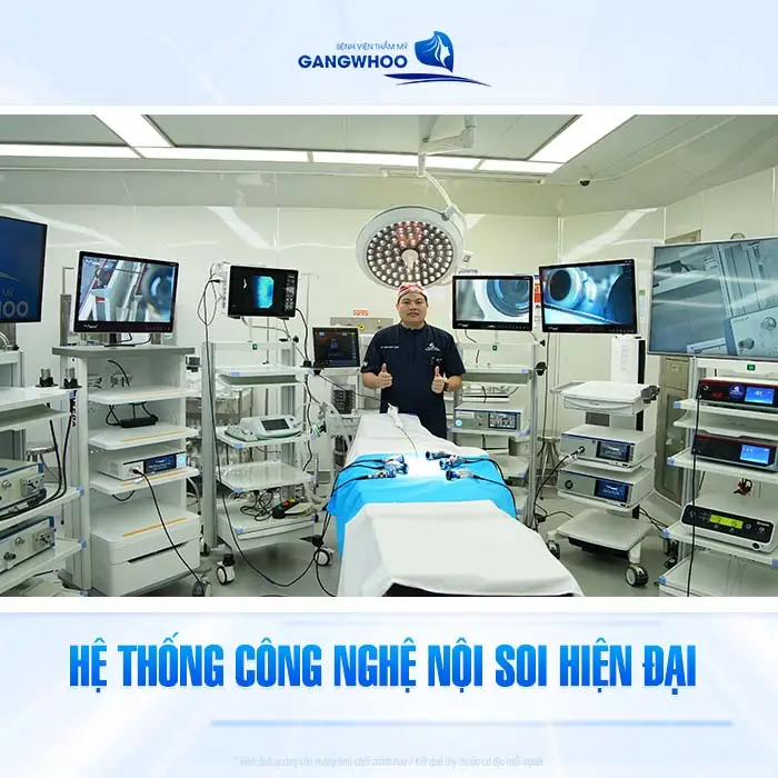 BVTM Gangwhoo đầu tư hệ thống nội soi hiện đại mang lại kết quả thẩm mỹ đẹp, hài hòa và cân đối