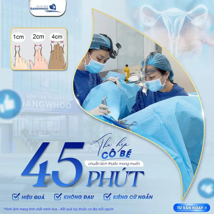 Thu Cơ Âm Đạo: "Cô Bé E Ấp" Cho Chàng Thăng Hoa 2 Thu hẹp cô bé chuẩn kích thước mong muốn nhẹ nhàng và an toàn sau 45 phút thực hiện