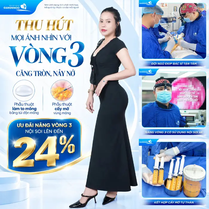 Nâng Mông Bằng Mỡ Tự Thân - "Vòng 3 Quyến Rũ Căng Tròn Ngay Lập Tức" 2 Thu hút mọi ánh nhìn với vòng 3 căng tròn, nảy nở body đẹp xuất sắc và căng tràn đầy nóng bỏng