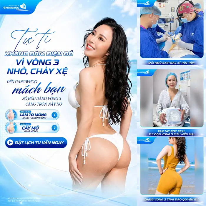 Tự ti không dám diện đồ vì vòng 3 nhỏ, chảy xệ đến Gangwhoo sở hữu sắc vóc đầy đặn và quyến rũ