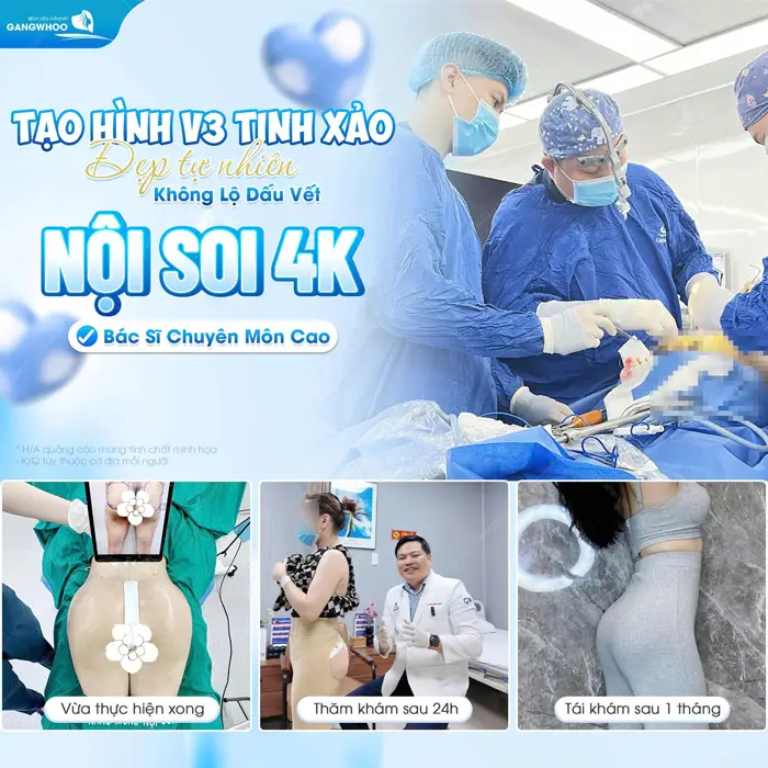 Tạo hình vòng 3 tinh xảo đẹp tự nhiên mà không lộ dấu vết với kỹ thuật hiện đại của bác sĩ chuyên môn cao