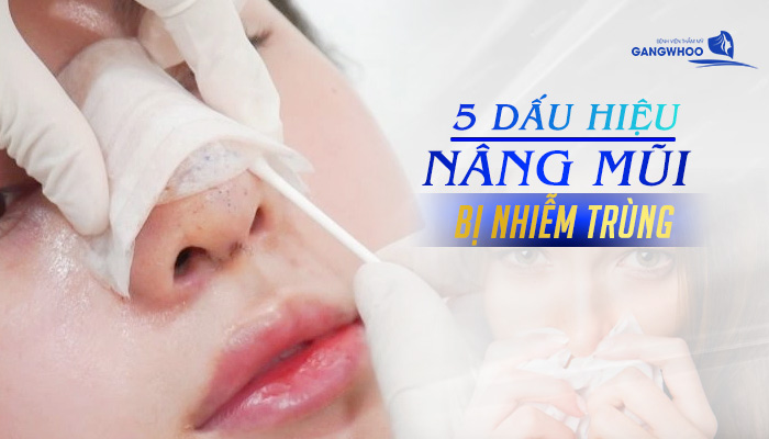 5 dau hieu nang mui bi nhiem trung