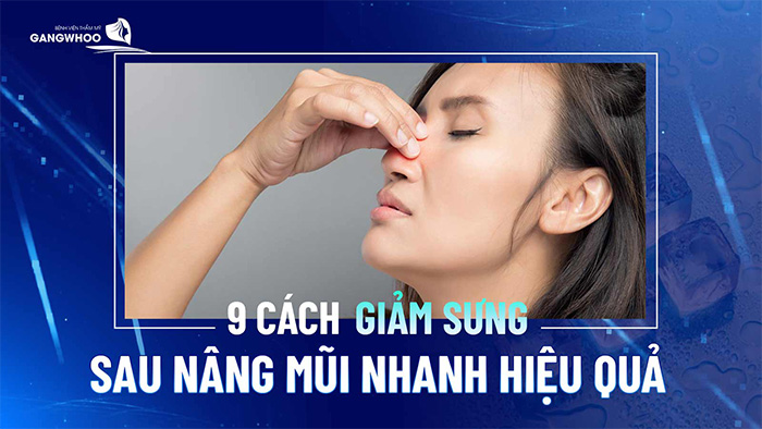 giam sung sau nang mui