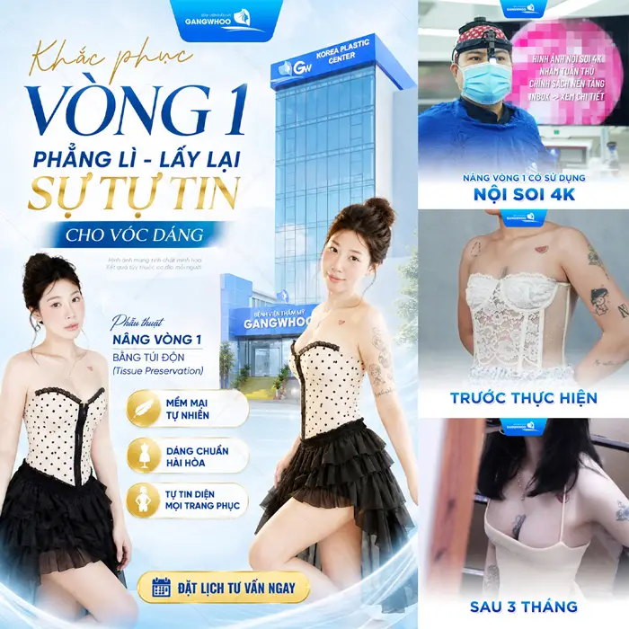 Khắc phục vòng 1 phẳng lì, lấy lại sự tự tin cho vóc dáng tôn lên đường cong quyến rũ cho body