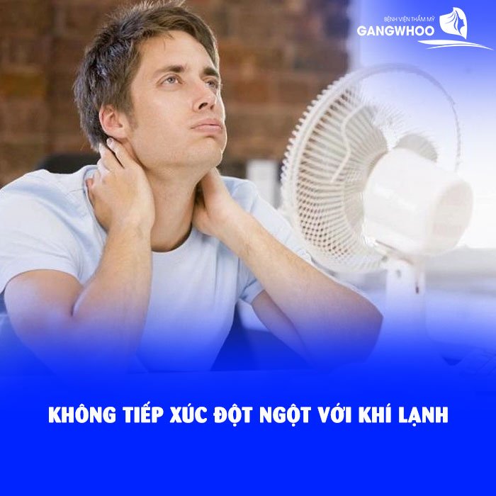 4 Cách Phòng Tránh Liệt Dây Thần Kinh Số 7 Hiệu Quả 3 khong tiep xuc dot ngot voi khi lanh