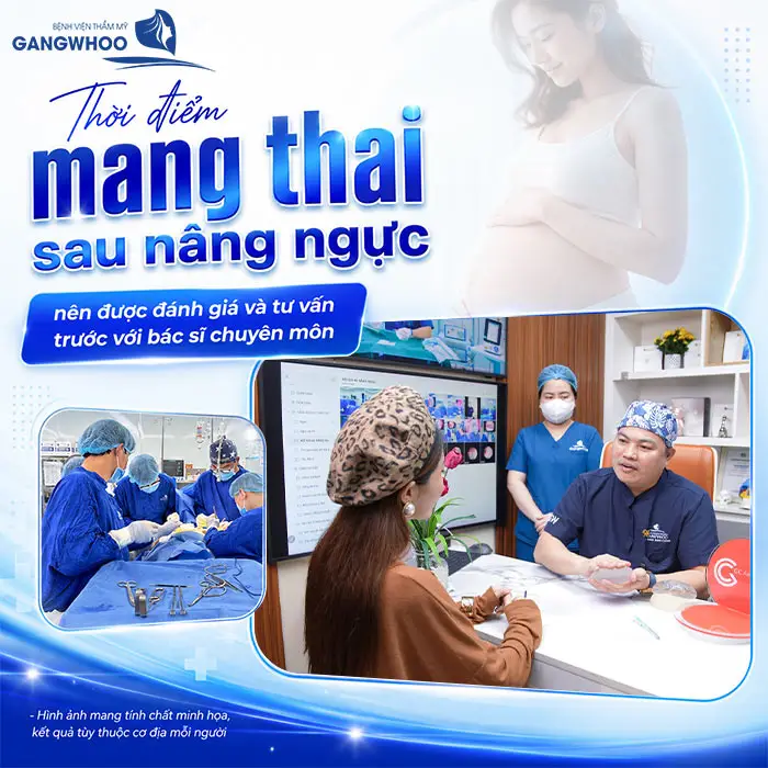 Nâng Ngực Có Sinh Con Được Không? Bao Lâu Được Mang Thai?