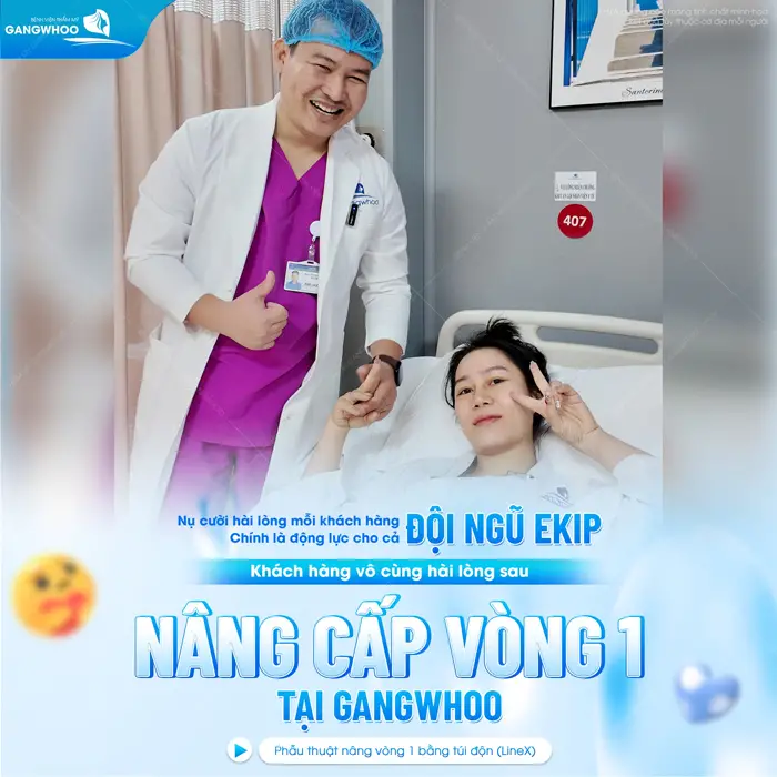 nu cuoi hai long cua khach hang sau phau thuat nang cap vong 1 tai bvtm gangwhoo 2