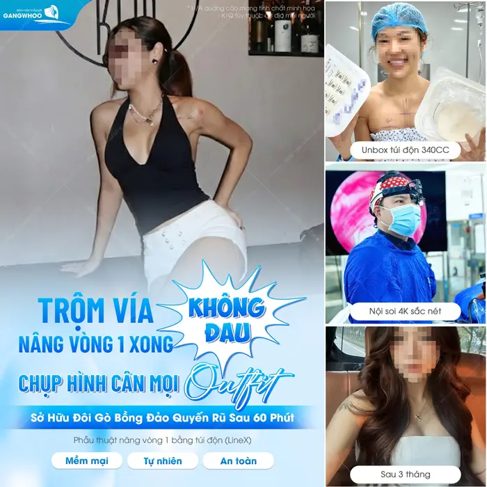 Nâng vòng 1 nhẹ nhàng không đau, tự tin cân mọi outfit bức phá mọi khung hình với đường cong quyến rũ