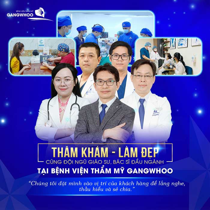 Quy trình cắt mí mắt Perfect sẽ được đội ngũ bác sĩ Việt - Hàn thăm khám và làm đẹp