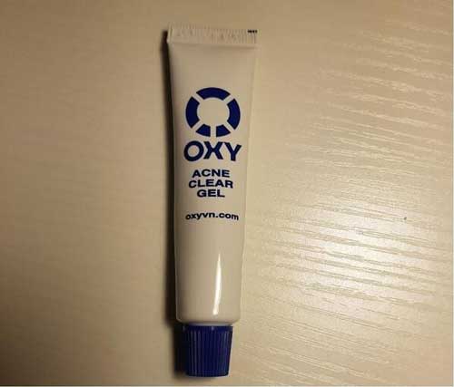 Kem trị mụn ở nam giới Oxy Acne Clear Gel