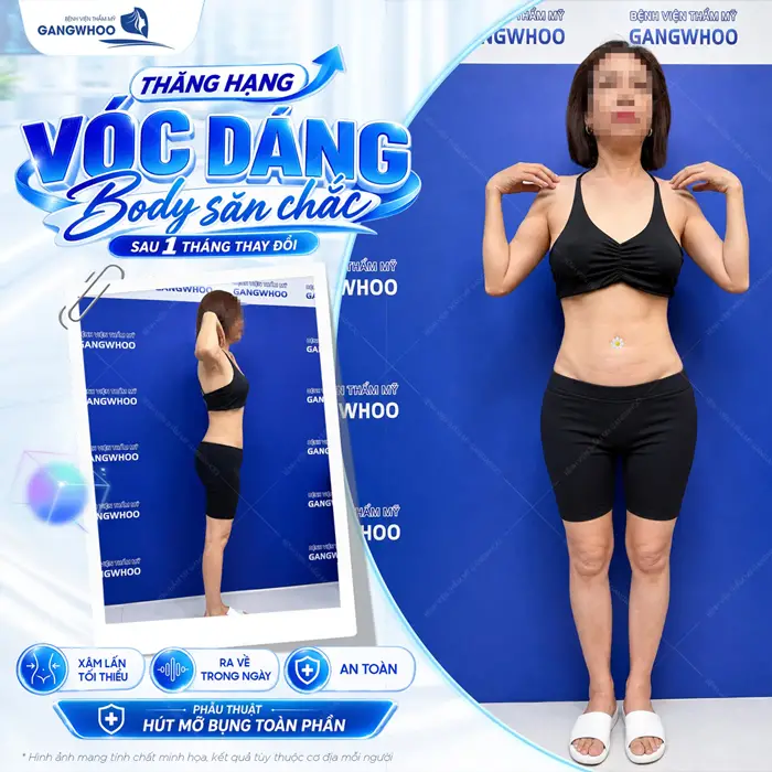 Thăng hạng vóc dáng body thêm săn chắc và nuột nà sau 1 tháng thay đổi đã tự tin trở lại 