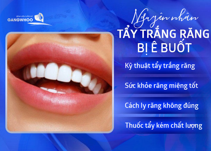 Tẩy Trắng Răng Có Đau Không