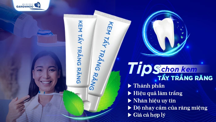 kem tẩy trắng răng
