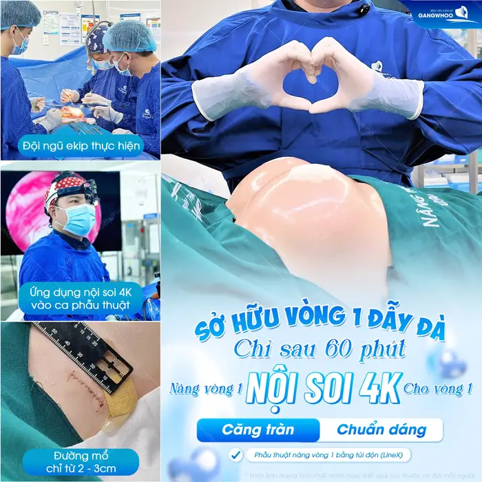 Sở hữu vòng 1 đẫy đà chỉ sau 60 phút nâng vòng 1 nội soi 4K căng tràn và đẹp chuẩn dáng căng đẹp xuất sắc