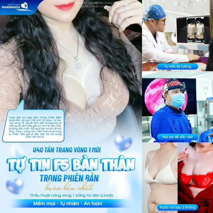 Tự tin F5 bản thân trong phiên bản hoàn hảo nhất ngực mềm mại, tự nhiên và an toàn 