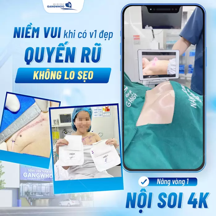 Top 5 Địa Chỉ Nâng Ngực Trả Góp Uy Tín Tại TPHCM 2 BVTM Gangwhoo địa chỉ uy tín được khách hàng tin tưởng với kết quả thẩm mỹ sau nâng vòng 1