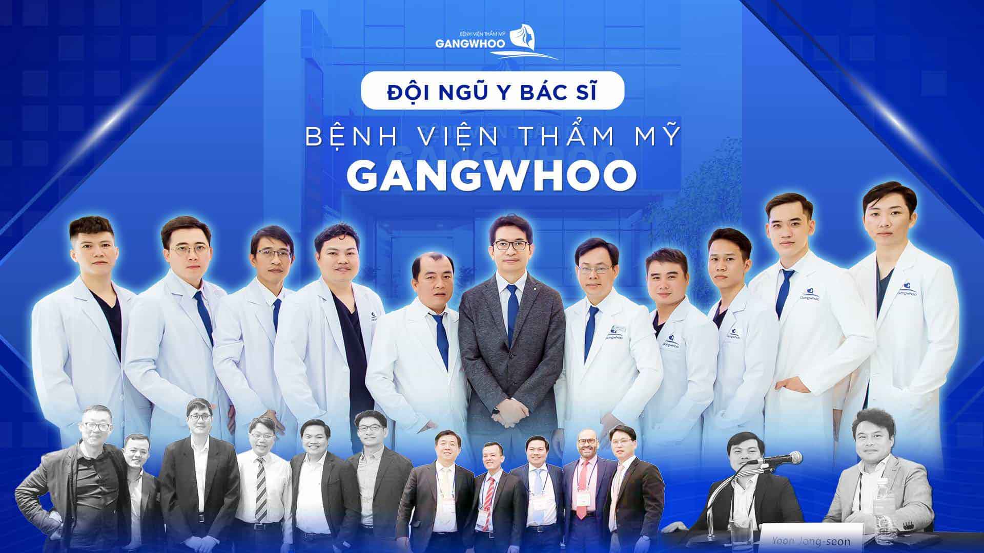 Professional surgeons and specialists at Gangwhoo