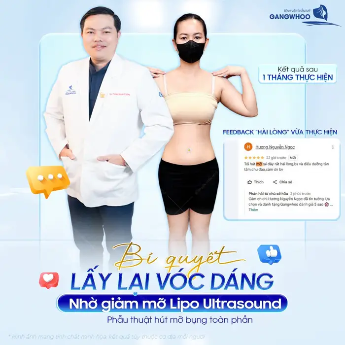 Bí quyết lấy lại vóc dáng nhờ giảm mỡ bụng ứng dụng công nghệ Lipo Ultrasound hiện đại