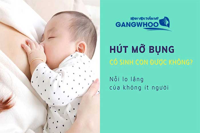 hut mo bung co sinh con duoc khong