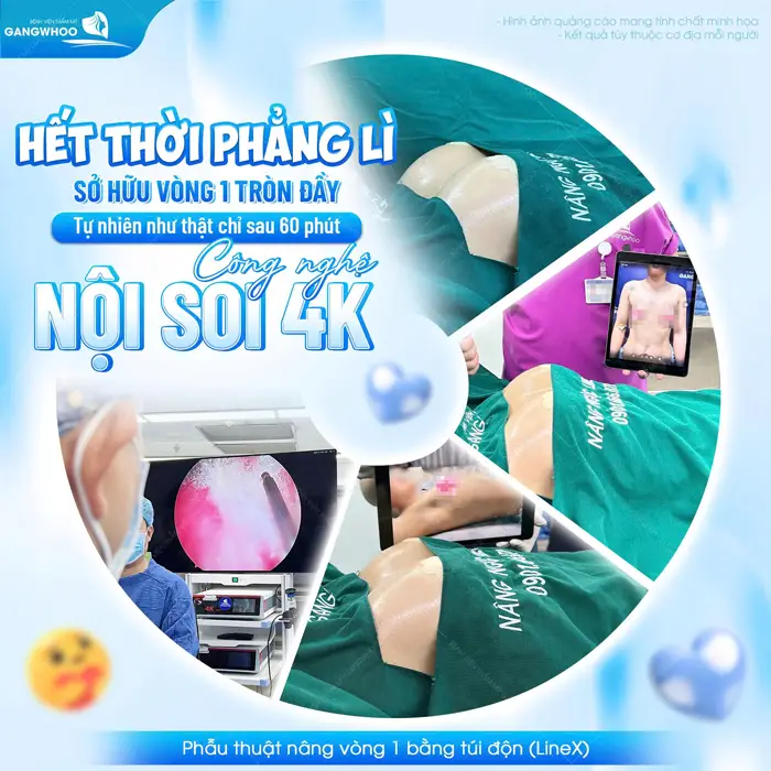 Sở hữu vòng 1 tròn đầy tự nhiên như thật chỉ sau 60 phút thực hiện tạm biệt ngay vòng 1 phẳng lì đẹp đến khó tin