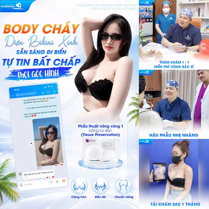 Nâng Ngực Ở Đâu Uy Tín? Top 10 Địa Chỉ Tại TPHCM 5 Body cháy diện mạo xinh sẵn sàng đi biển tự tin khoe dáng nuột nà và cuốn hút