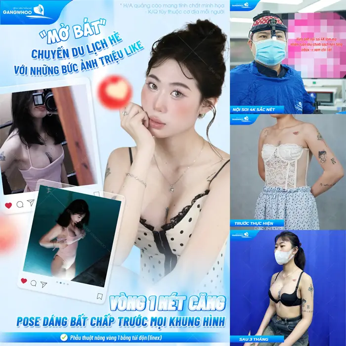 Hè này vòng 1 đẹp căng đép tự tin pose dáng bất chấp mọi khung hình kết quả cải thiện chỉ sau 1 tháng thực hiện