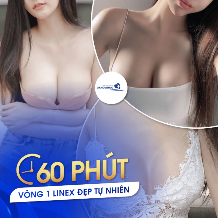 Khách hàng sở hữu vòng 2 căng đẹp sau quá trình nâng ngực tại "Gangwhoo"