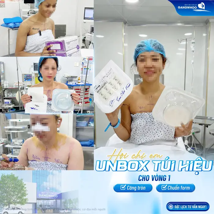 Unbox túi nâng ngực xịn cho vòng 1 đẹp căng tròn, chuẩn form yên tâm sử dụng dài lâu 
