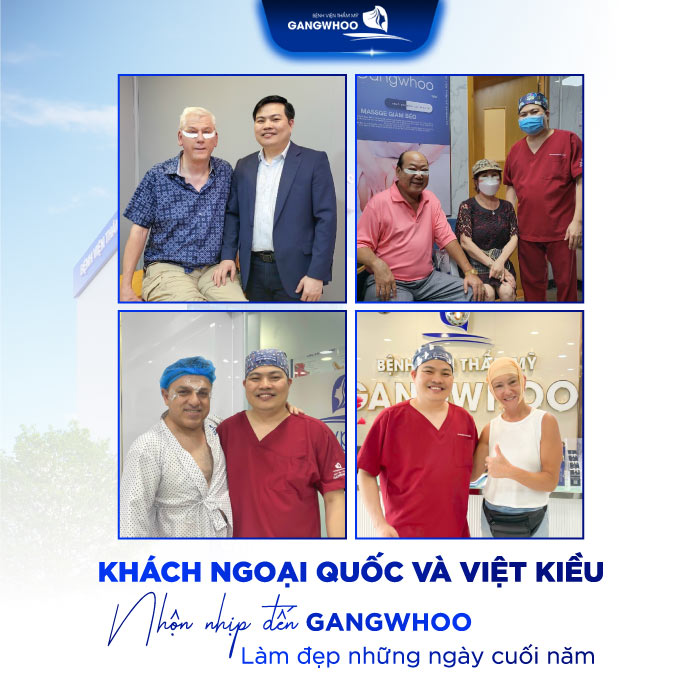 Khách Ngoại Quốc và Việt Kiều nhộn nhịp đến "Gangwhoo" làm đẹp những ngày cuối năm