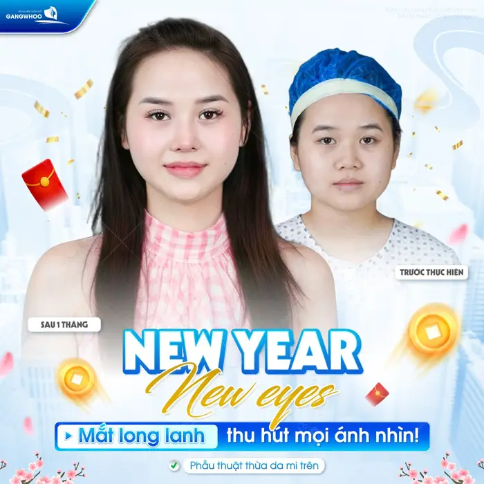 Năm mới ánh mắt mới vừa long lanh nhưng vẫn đầy cuốn hút và rạng rỡ ánh nhìn