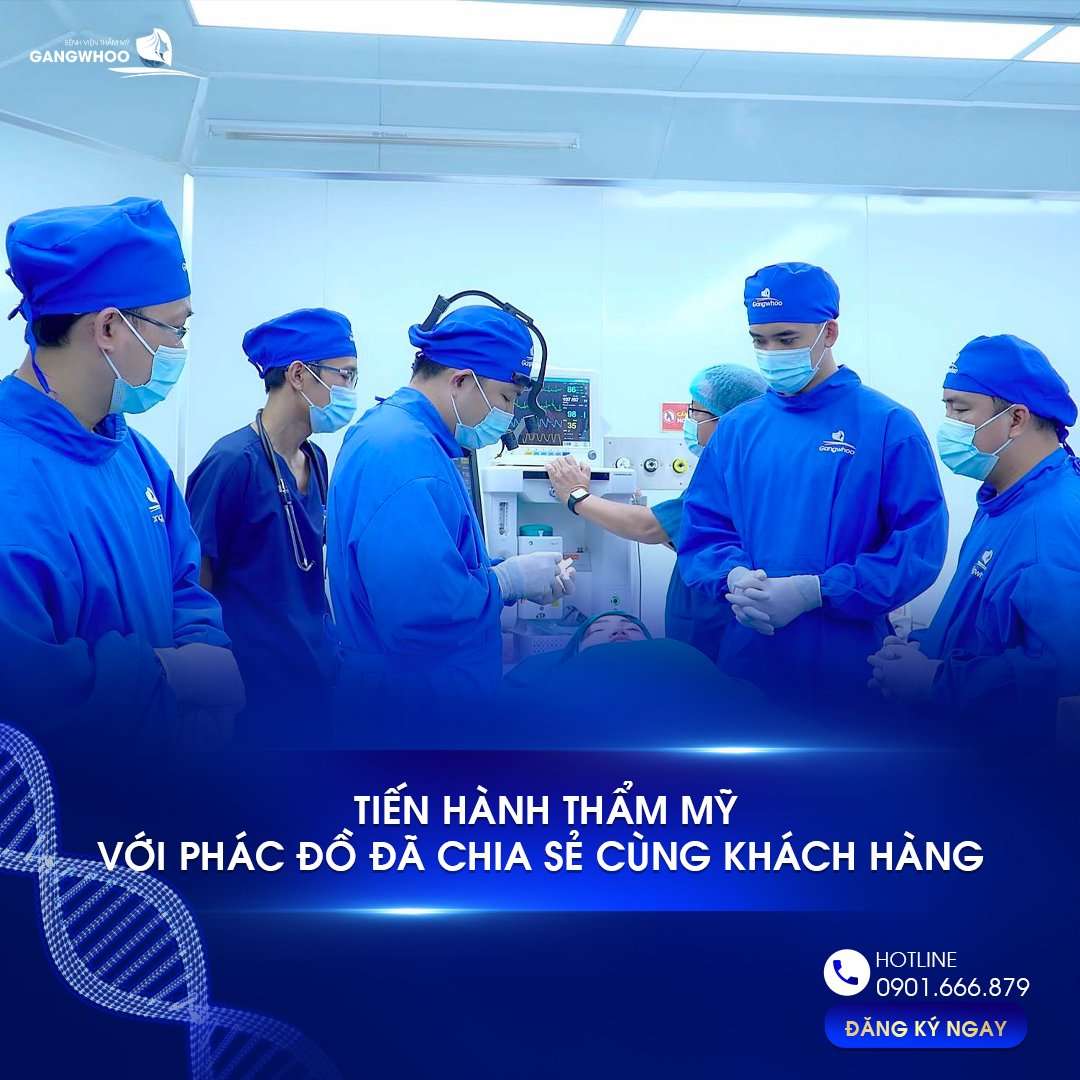 Đội ngũ các bác sĩ giàu kinh nghiệm tại bệnh viện thẩm mỹ Gangwhoo