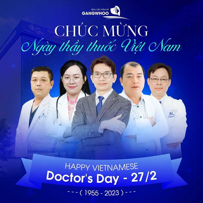 benh vien tham my gangwhoo to su kien ngay thay thuoc viet nam