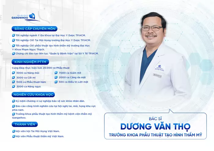 Bác Sĩ CKI Dương Văn Thọ - Trưởng Khoa Phẫu Thuật Thẩm Mỹ 6 Bác Sĩ CKI Dương Văn Thọ - Trưởng Khoa Phẫu Thuật Thẩm Mỹ