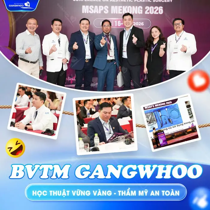 Hút Mỡ Bụng Có An Toàn Không? 5 Điều Cần Lưu Ý Khi Hút Mỡ 10 BVTM Gangwhoo học thuật vững vàng, thẩm mỹ an toàn với đội ngũ bác sĩ thường xuyên tu nghiệp hàng năm