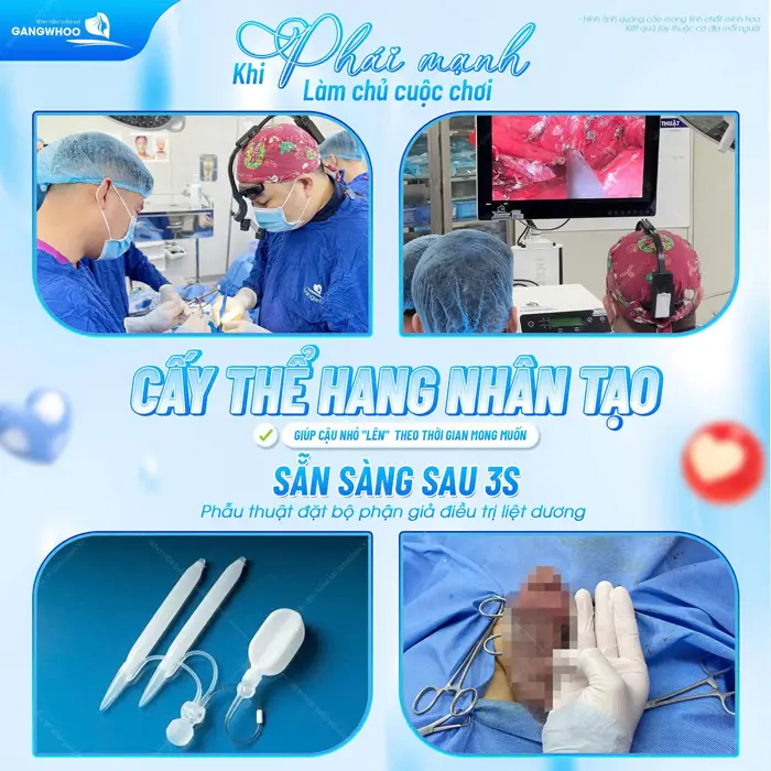 Cấy thể hang nhân tạo phái mạnh sẵn sàng làm chủ cuộc chơi theo ý muốn
