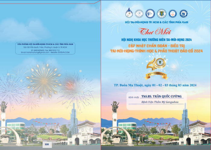 Bác Sĩ Hayden Tham Gia Báo Cáo Tại Hội Nghị Khoa Học Thường Niên Tai- Mũi- Họng 2024 4 Bác sĩ Hayden được mời tham gia báo cáo tại Hội nghị Khoa học thường niên Tai- Mũi- Họng 2024