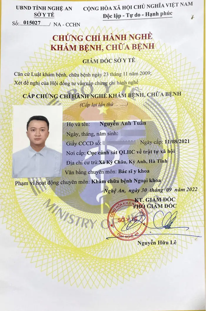 chung chi hanh nghe