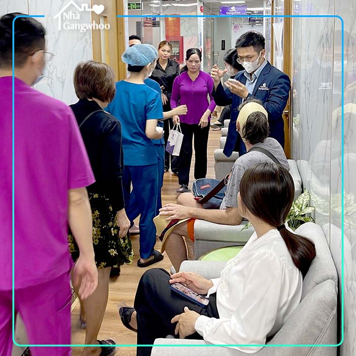 Không khí tấp nập thường ngày "nhà" Gangwhoo