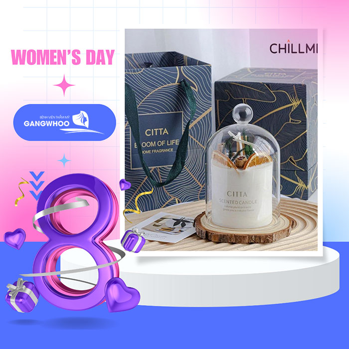 Nến thơm sẽ là món quà vô cùng đặc biệt không kém phần sang trọng và tinh tế