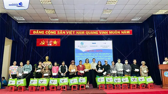 BVTM Gangwhoo Trao Quà Gửi Yêu Thương Ở Quận Gò Vấp & Củ Chi