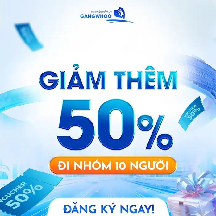 giam 50 khi di nhom 10 nguoi