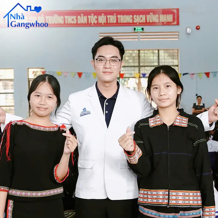 BVTM Gangwhoo - Tiếp Nối Yêu Thương Đến THPT Trường Chinh