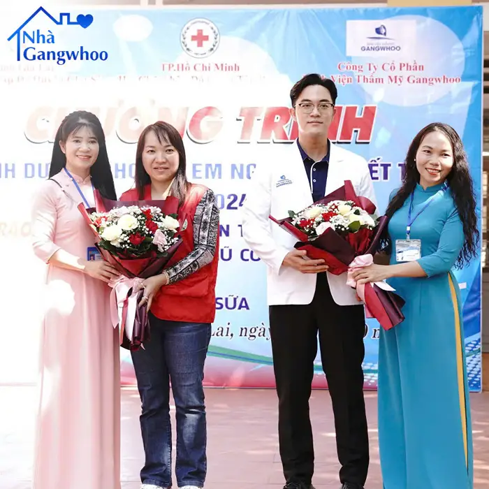 BVTM Gangwhoo - Tiếp Nối Yêu Thương Đến THPT Trường Chinh