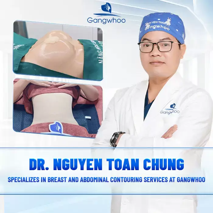 Master's Degree – Dr. Nguyen Toan Chung – Specialist in Abdominal and Breast Aesthetic Surgery 3 Dr. Nguyen Toan Chung – Specialist in Breast and Abdominal Aesthetic Surgery at Gangwhoo Cosmetic Hospital